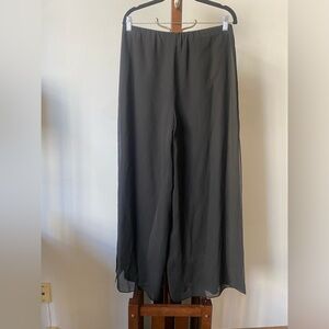 Black Sheer Pants with Black Liner size M